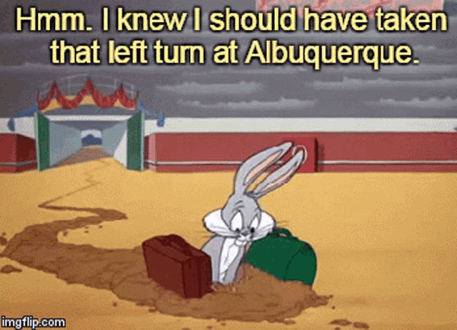 Wrong turn at Albuquerque