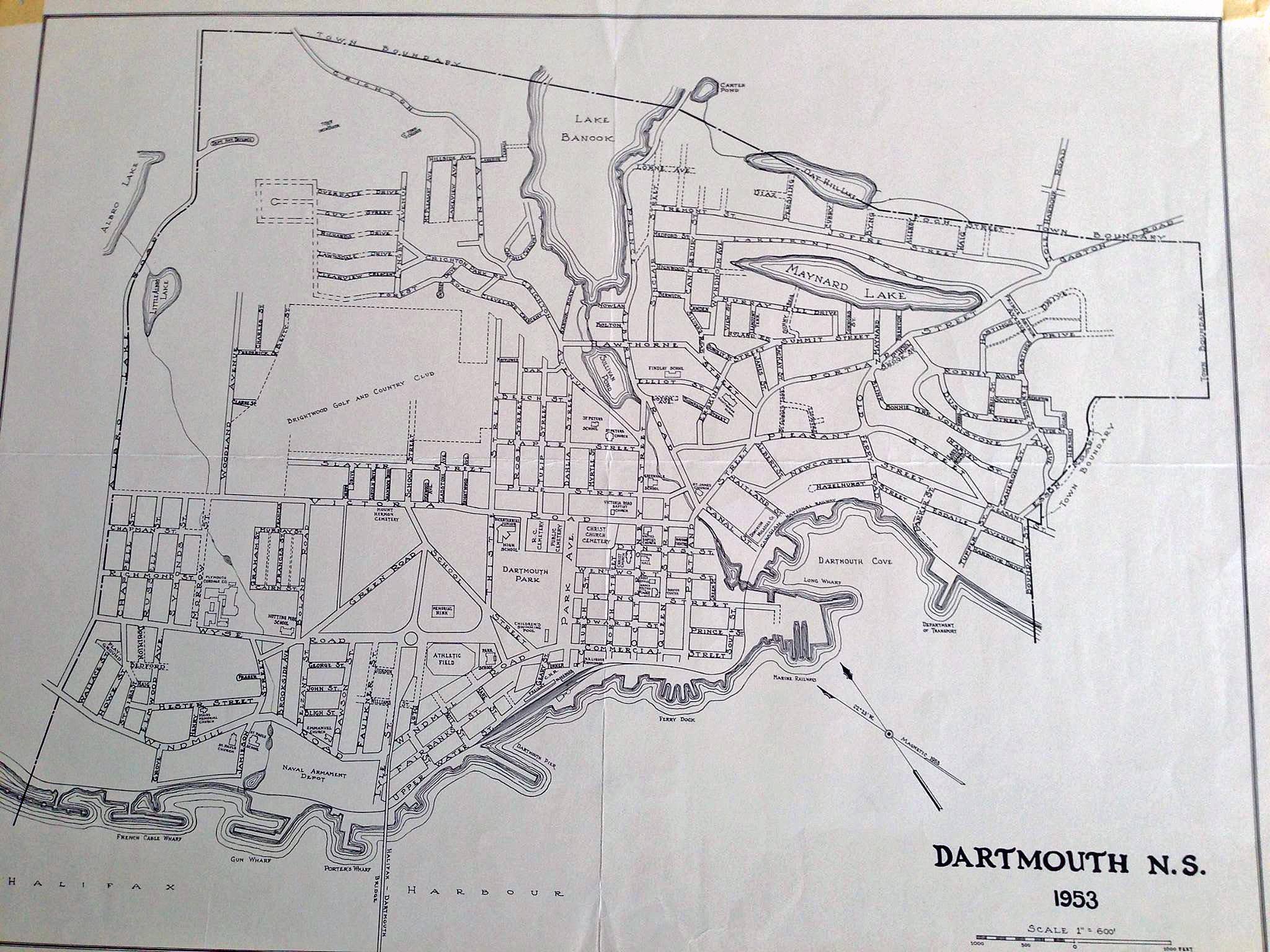 Dartmouth map